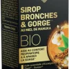 Manuka Royal Sirop bronches & gorge au Miel de Manuka bio Santarome - flacon de 125 ml
