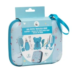 Ma petite trousse bébé trousse de soins bleu Plic - une trousse de 9 pièces