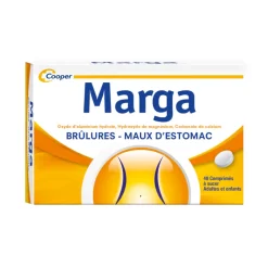 Marga – Maux d'estomac, 48 comprimés