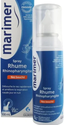 Marimer nez bouché rhume