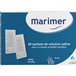 Marimer solution saline pour lavage nasal - boîte de 30 sachets