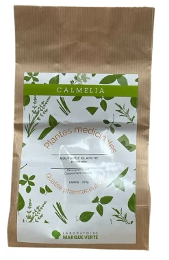 Marque verte farine de moutarde plantes conditionnées – 200 g
