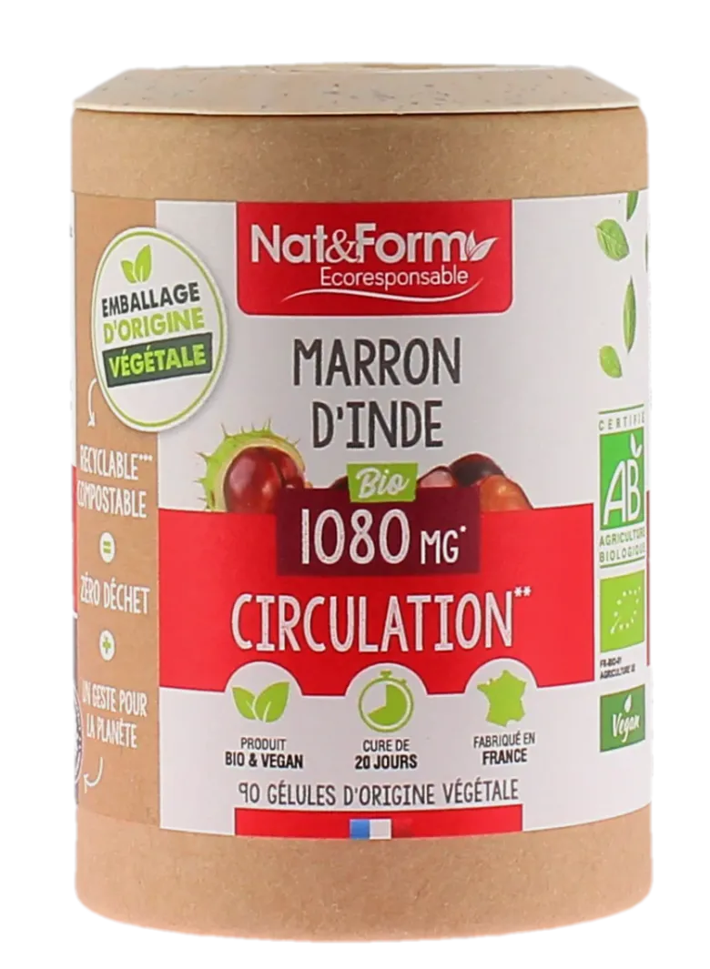 Marron d'Inde bio Circulation Nat&Form