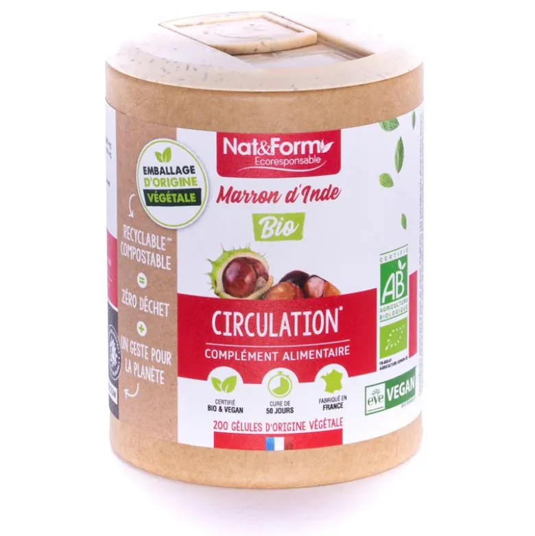 Marron d'Inde bio Circulation Nat&Form