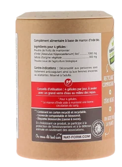 Marron d'Inde bio Circulation Nat&Form