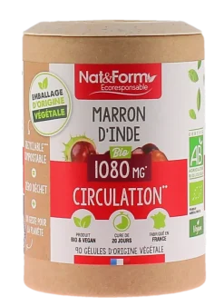 Marron d'Inde bio Circulation Nat&Form