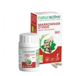 Marronnier d'Inde bio Naturactive - boite de 30 gélules