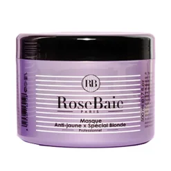 Masque anti-jaune et spécial blonde RoseBaie - pot de 500ml