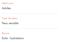 Masque apaisant éclat Avène - tube de 50 ml