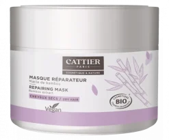 Masque capillaire réparateur bio Cattier - pot de 200 ml