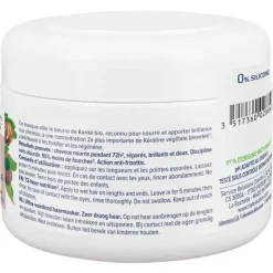 Masque capillaire ultra-nourrissant cheveux très secs Natessance - pot de 200ml