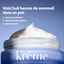 Masque de nuit Anti-Soif bio Krème - pot de 50ml