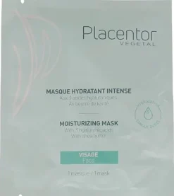 Masque hydratant intense Placentor végétal - sachet de 25g