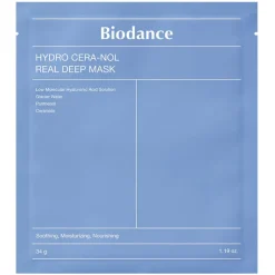 Masque hydro cera-nol real deep mask Biodance - sachet de 1 masque