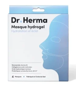 Masque hydrogel hydratation et éclat Dr Herma