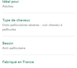 Masque-poudre traitant antipelliculaire au Galanga Klorane - boîte de 8 sachets