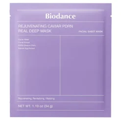 Masque régénérant profond au caviar & PDRN Biodance - sachet de 1 masque