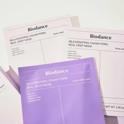 Masque régénérant profond au caviar & PDRN Biodance - sachet de 1 masque