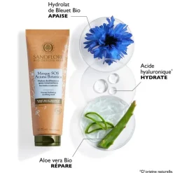 Masque SOS Aciana Botanica bio Sanoflore - tube de 75ml