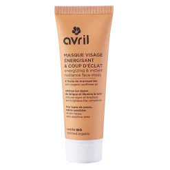 Masque visage énergisant coup d'éclat bio Avril - tube de 50 ml