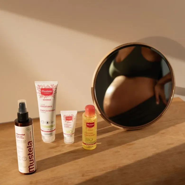 Maternité Crème vergetures sans parfum Mustela - tube de 150 ml