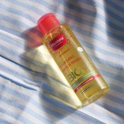 Maternité Huile vergetures bio Mustela - flacon de 105 ml