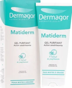 Matiderm Gel Purifiant Dermagor - tube de 200 ml