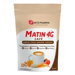 Matin 4G Café Forté Pharma - sachet de 150g (30 tasses)