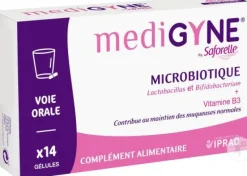 Medigyne microbiotique by Saforelle - boite de 14 gélules