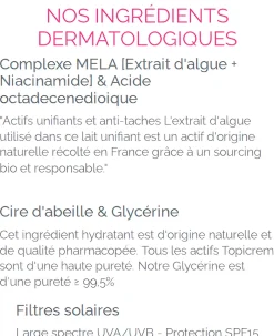 Mela lait unifiant ultra-hydratant Topicrem
