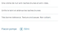 Melascreen photo-vieillissement crème de nuit Ducray - flacon de 50 ml