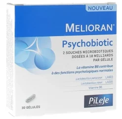 Melioran psychobiotic Pileje - boite de 30 gélules