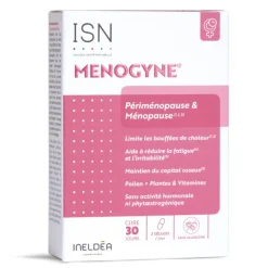 Menogyne périménopause et ménopause ISN - boite de 60 gélules