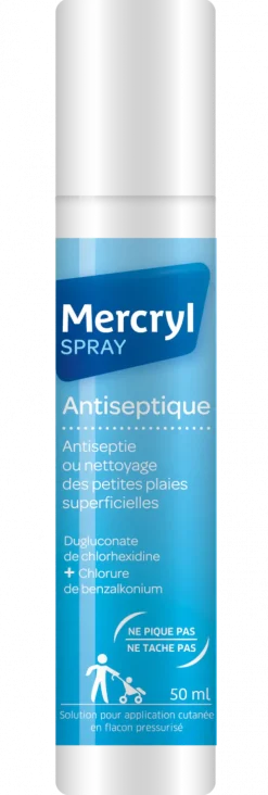Mercryl Spray application cutanée – 50 ml