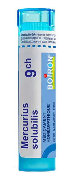 MERCURIUS SOLUBILIS granules Boiron - tube 4 g
