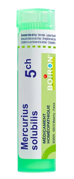 MERCURIUS SOLUBILIS granules Boiron - tube 4 g