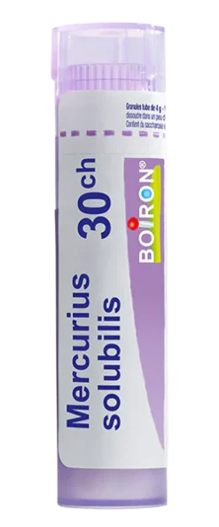 MERCURIUS SOLUBILIS granules Boiron - tube 4 g