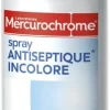 Mercurochrome spray antiseptique incolore – 100 ml