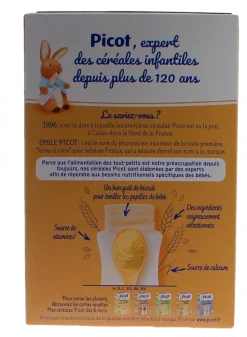 Mes céréales biscuit Picot - boite de 200g