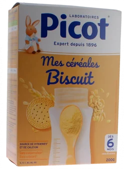 Mes céréales biscuit Picot - boite de 200g