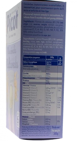 Mes céréales multicéréales Picot - boite de 200g