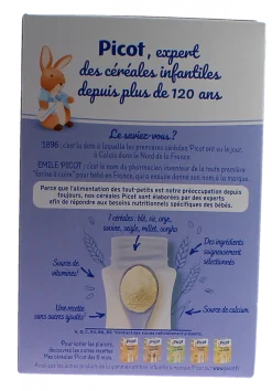 Mes céréales multicéréales Picot - boite de 200g