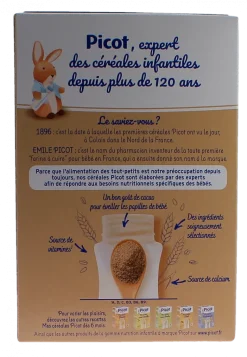 Mes céréales saveur cacao Picot - boite de 200g