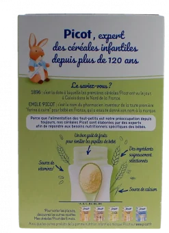 Mes céréales saveur fruits Picot - boite de 200g