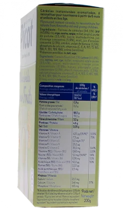 Mes céréales saveur fruits Picot - boite de 200g