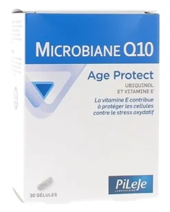 Microbiane Q10 âge protect Pileje - boîte de 30 gélules