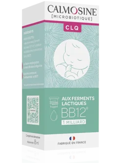 Microbiotique CLQ gouttes buvables Calmosine - flacon compte-gouttes de 8ml