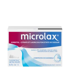 Microlax constipations occasionnelles