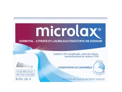 Microlax constipations occasionnelles