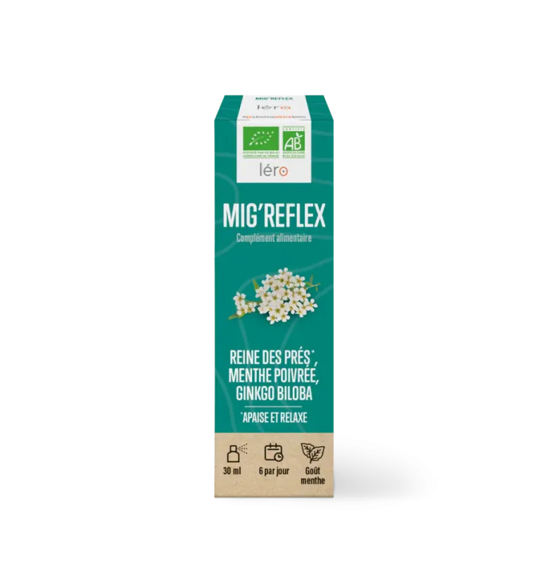 Mig'Reflex goût menthe Lero - spray de 30ml